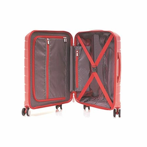 Samsonite Octolite Spinner Unisex Small Red Polypropylene Luggage Bag I72000004