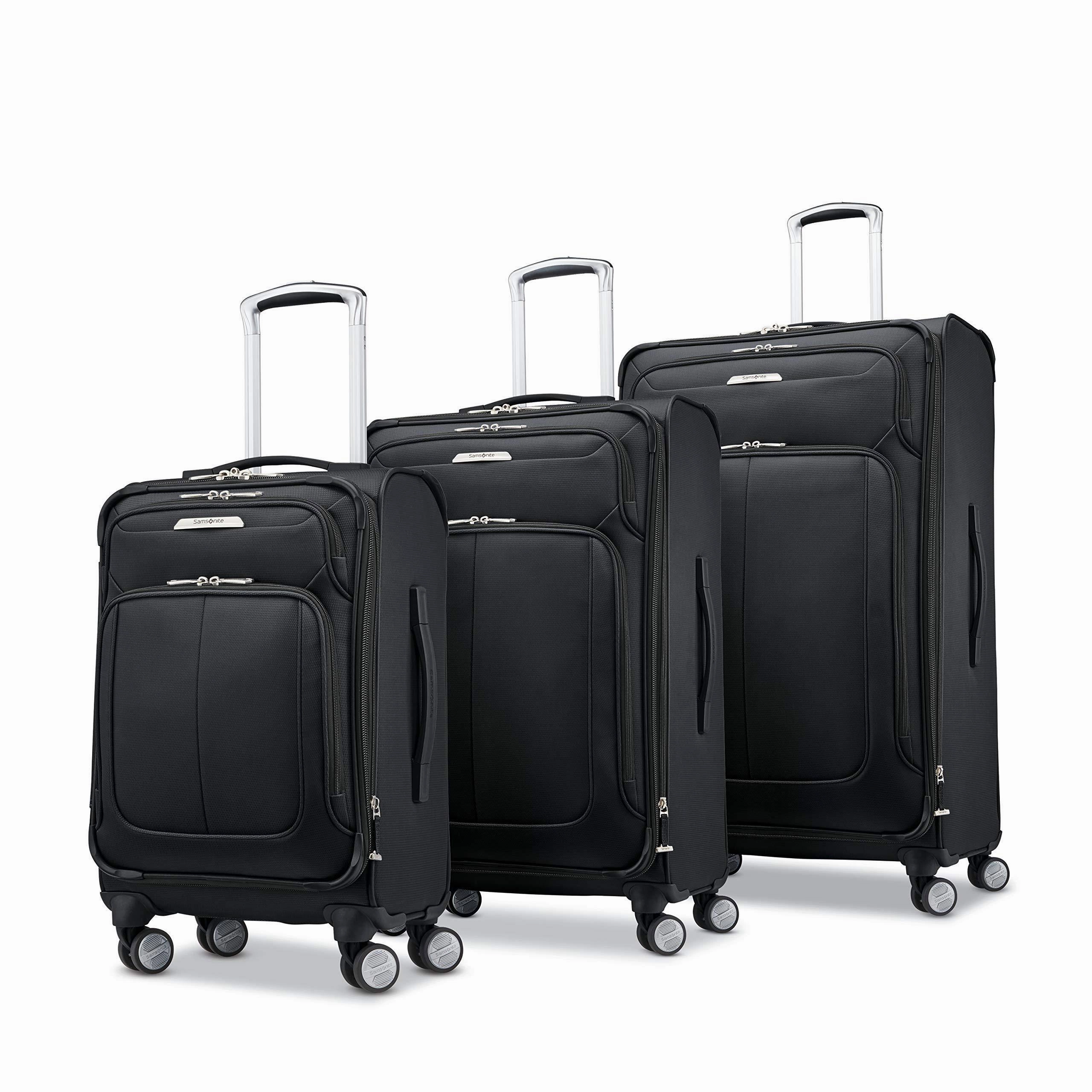Samsonite SoLyte DLX 3 Piece Set (20"/24"/28") 4-Wheel Luggage Sets