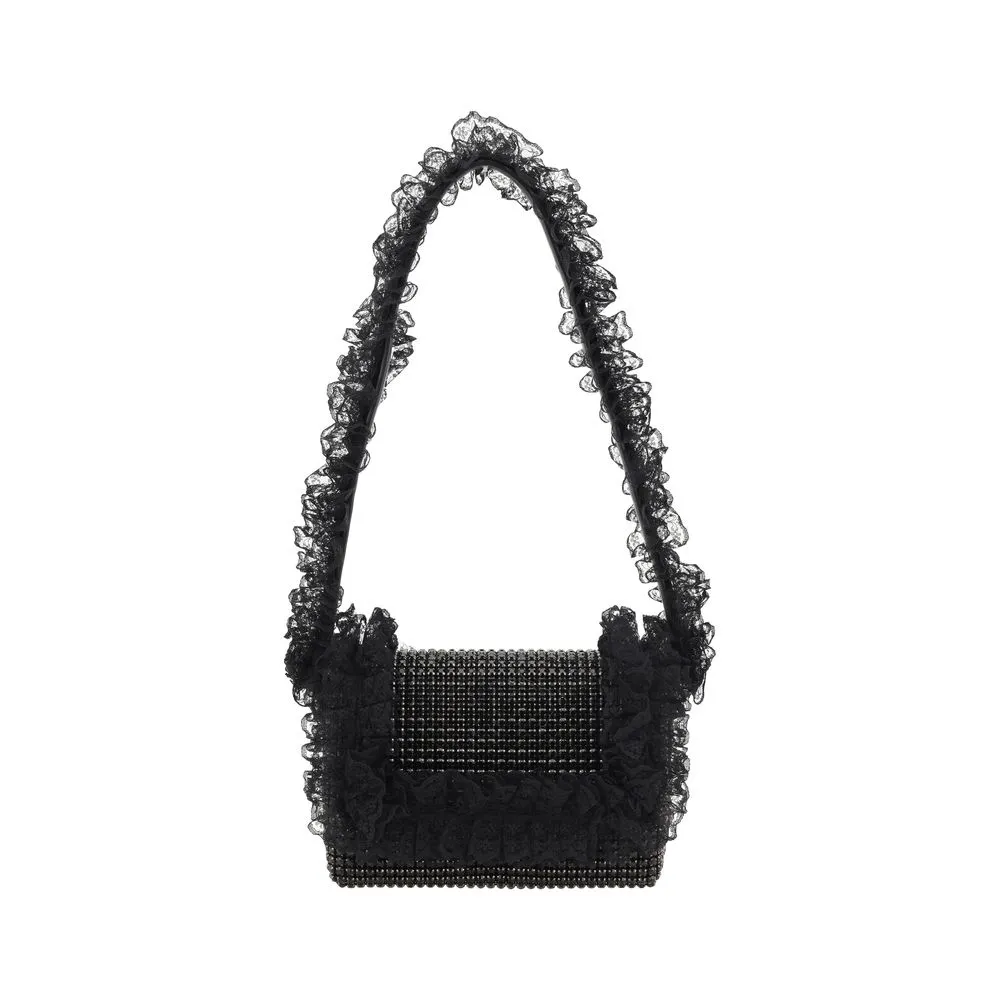 Self-Portrait Crystal Lace Shoulder Women's Bag