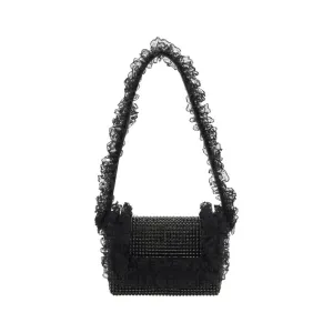 Self-Portrait Crystal Lace Shoulder Women's Bag