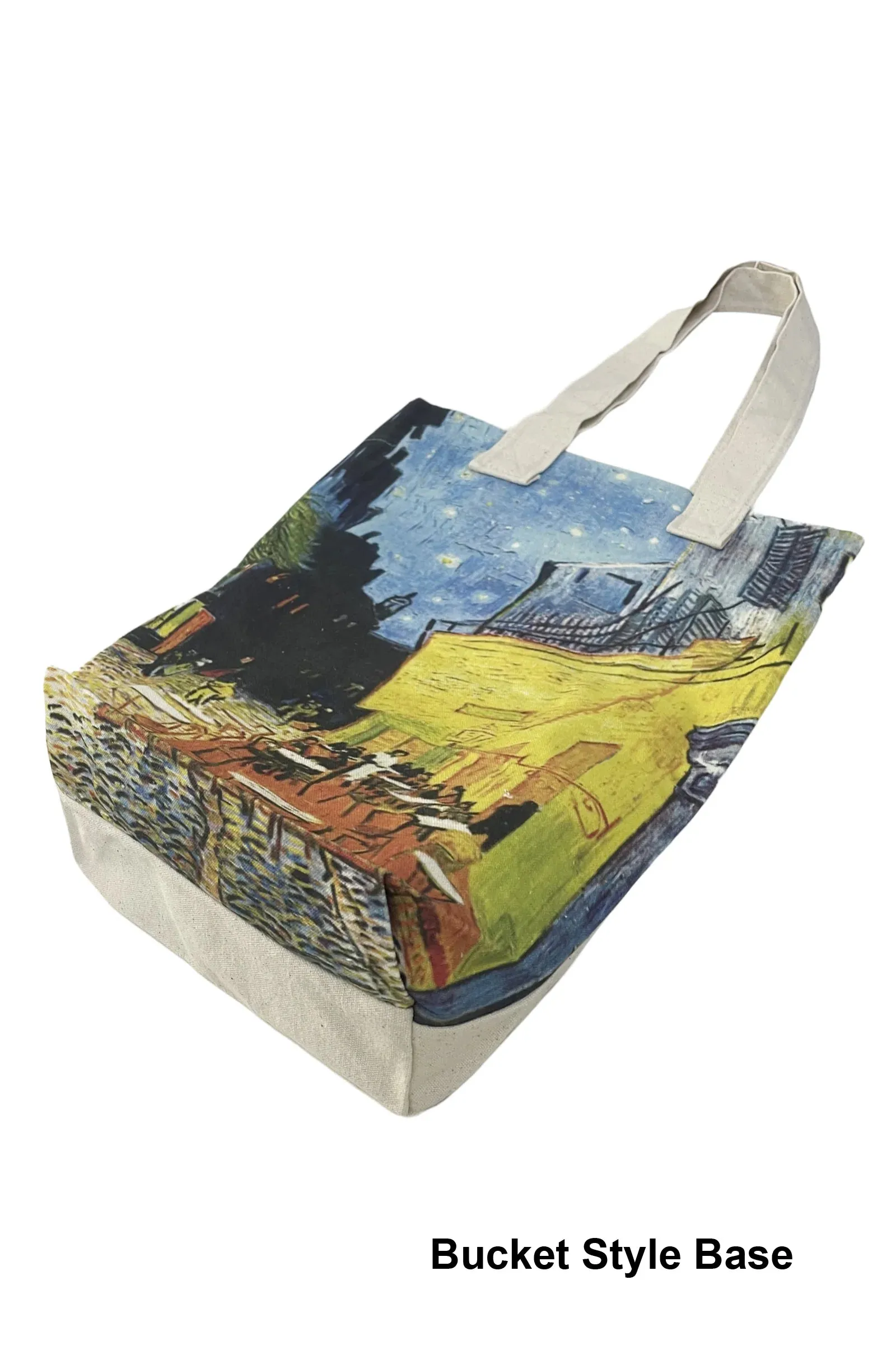 Shiba Inu Dog Print Cotton Tote Bag
