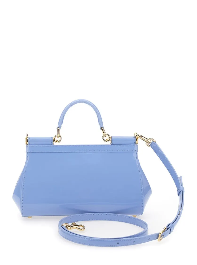Sicily' Light Blue Handbag