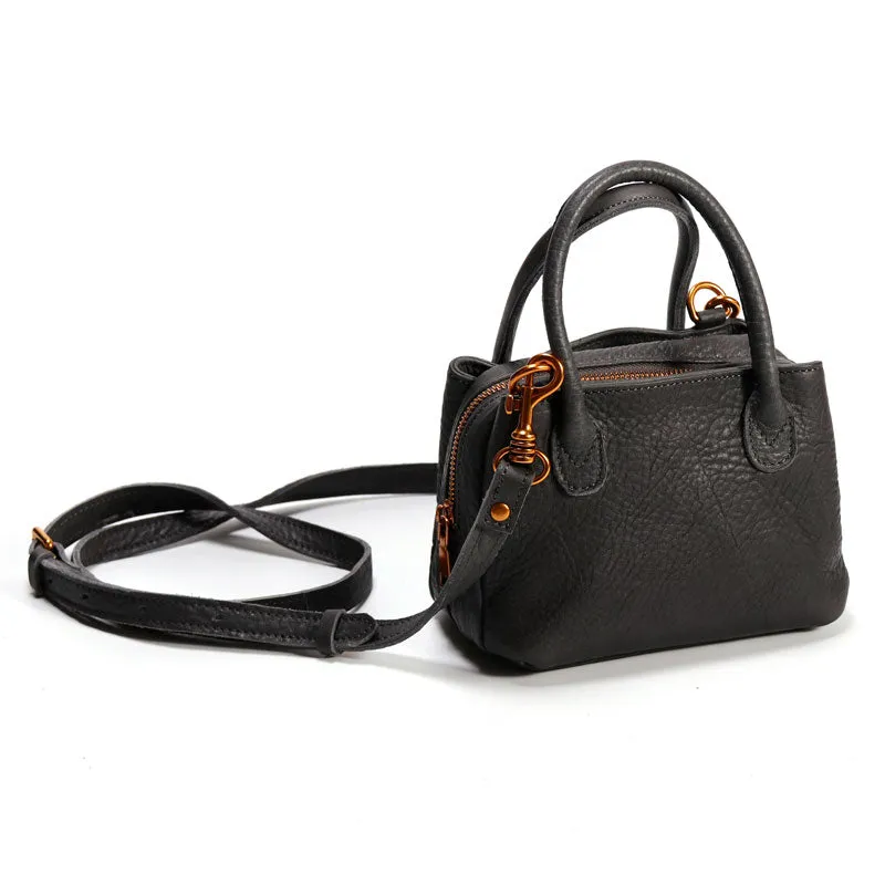 Small LEATHER WOMENs Handbag Mini Vintage Shoulder Purses FOR WOMEN