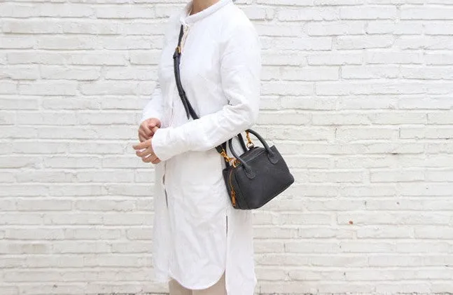 Small LEATHER WOMENs Handbag Mini Vintage Shoulder Purses FOR WOMEN