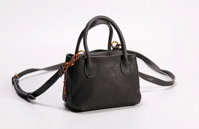 Small LEATHER WOMENs Handbag Mini Vintage Shoulder Purses FOR WOMEN