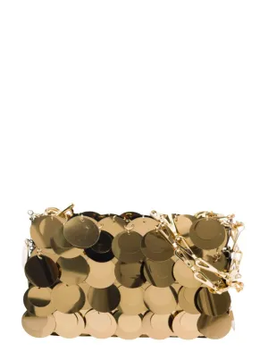 Sparkle Nano' Gold Tone Shoulder Bag