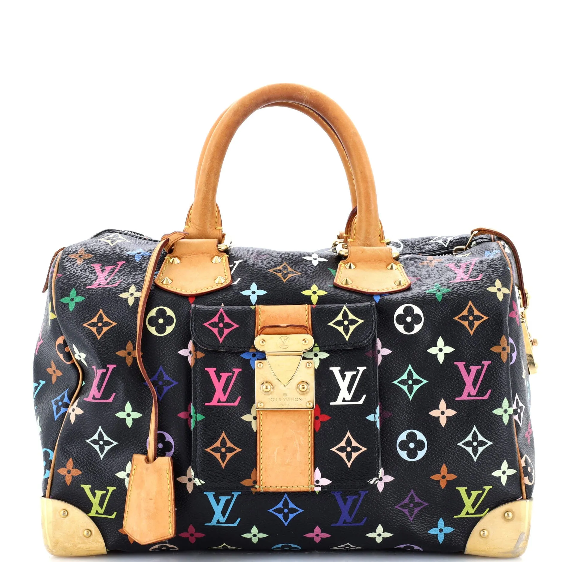 Speedy Handbag Monogram Multicolor 30