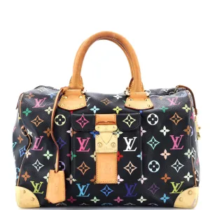 Speedy Handbag Monogram Multicolor 30