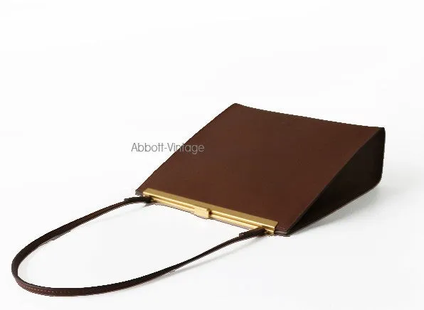 Stylish Leather Brown Womens Shoulder Bag Crossbody Bag Purse for Women
