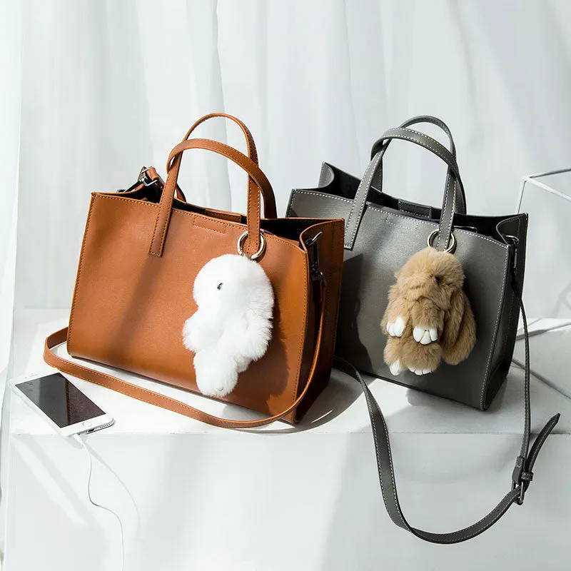 Stylish Leather Womens Handbag Work Purse Shoulder Tote Bag for Women