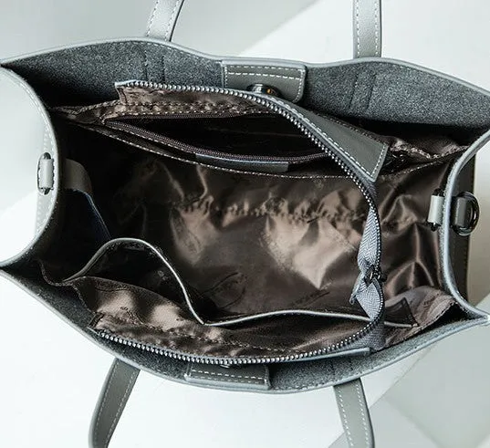 Stylish Leather Womens Handbag Work Purse Shoulder Tote Bag for Women