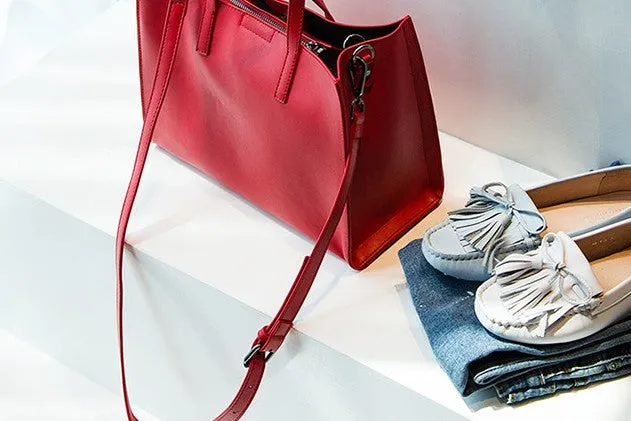 Stylish Leather Womens Handbag Work Purse Shoulder Tote Bag for Women
