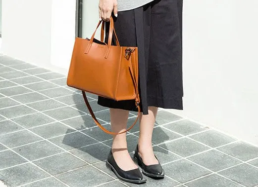 Stylish Leather Womens Handbag Work Purse Shoulder Tote Bag for Women