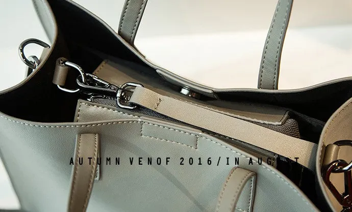 Stylish Leather Womens Handbag Work Purse Shoulder Tote Bag for Women