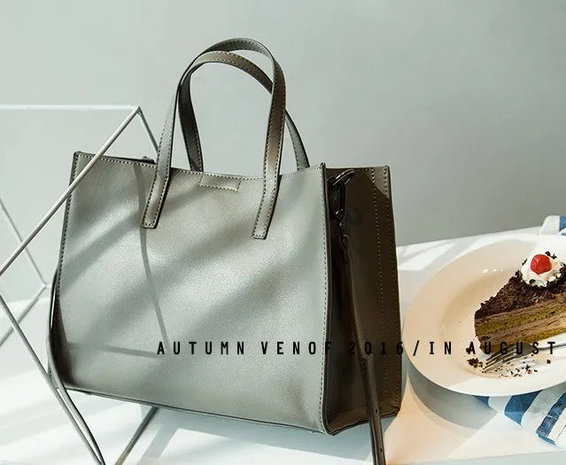 Stylish Leather Womens Handbag Work Purse Shoulder Tote Bag for Women