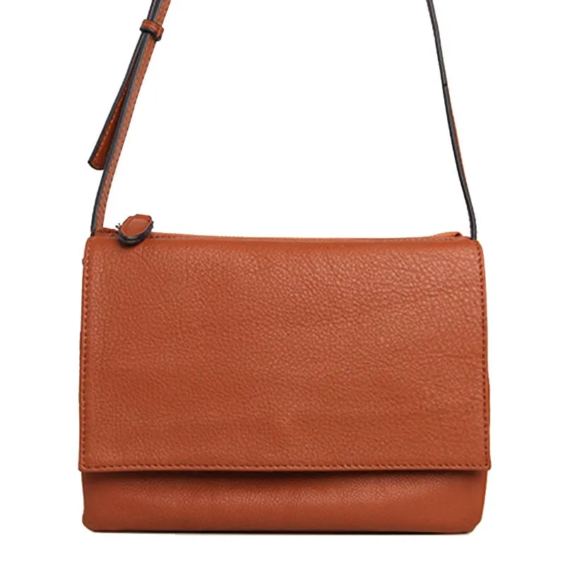 Stylish Leather Womens Slim Crossbody Bag Purse Cute Shoulder Bag for Women