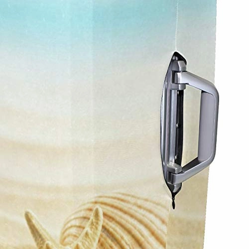 Suitcase Cover Starfish Seashell On Beach Luggage Cover Travel Case Bag Protector for Kid Girls