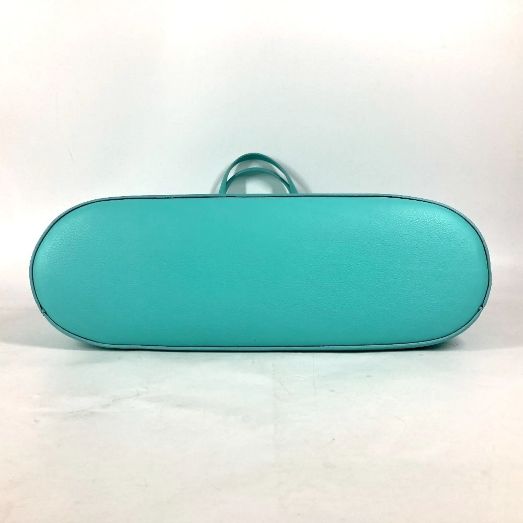 Tiffany Leather Shoulder Bag Tote Bag (Pre-Owned)