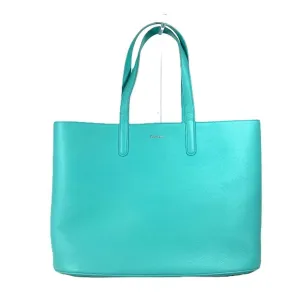 Tiffany Leather Shoulder Bag Tote Bag (Pre-Owned)