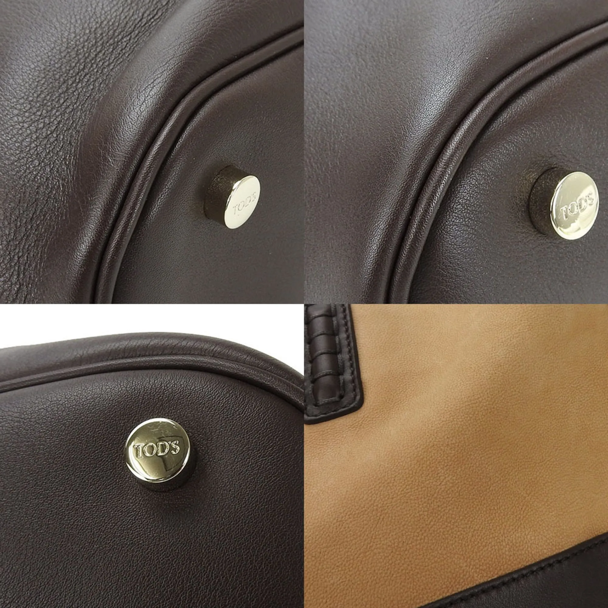 Tod's    Leather Handbag (Pre-Owned)