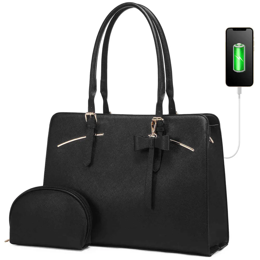 TOTE BAG FOR WOMEN 2PCS SET