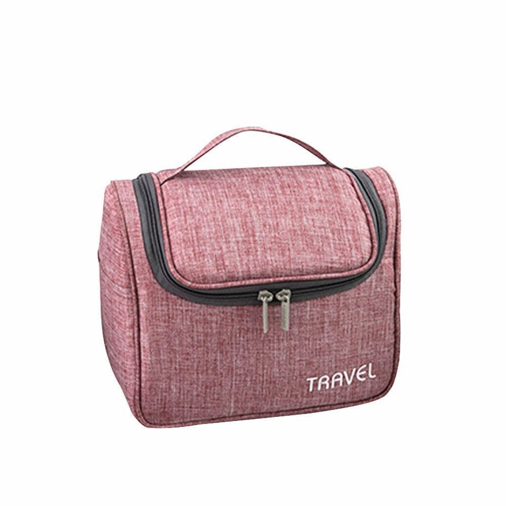 Travel Makeup Cosmetic Bag Toiletry Wash Case Organizer Storage Hanging Pouch