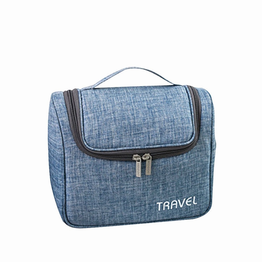 Travel Makeup Cosmetic Bag Toiletry Wash Case Organizer Storage Hanging Pouch