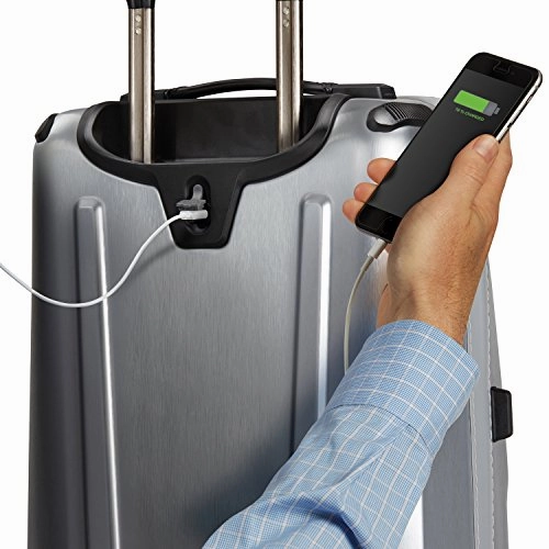 Travelpro Crew 11 22" Hardside Rollaboard Carry-On Suitcase, Silver