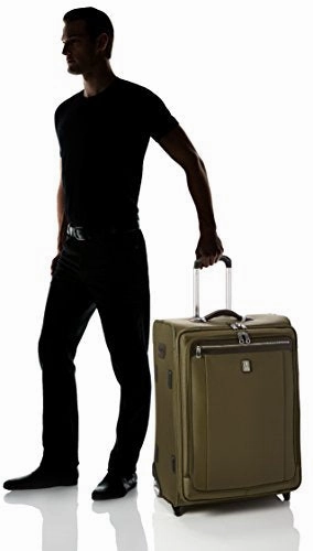 Travelpro Platinum?Magna?2 Expandable Rollaboard Suiter Suitcase, 26-In., Olive