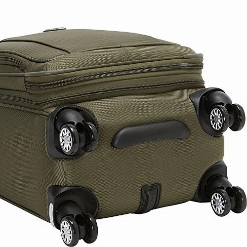 Travelpro PlatinumMagna2 International Carry-On Expandable Spinner Carry-On Suitcase, 20-in., Olive