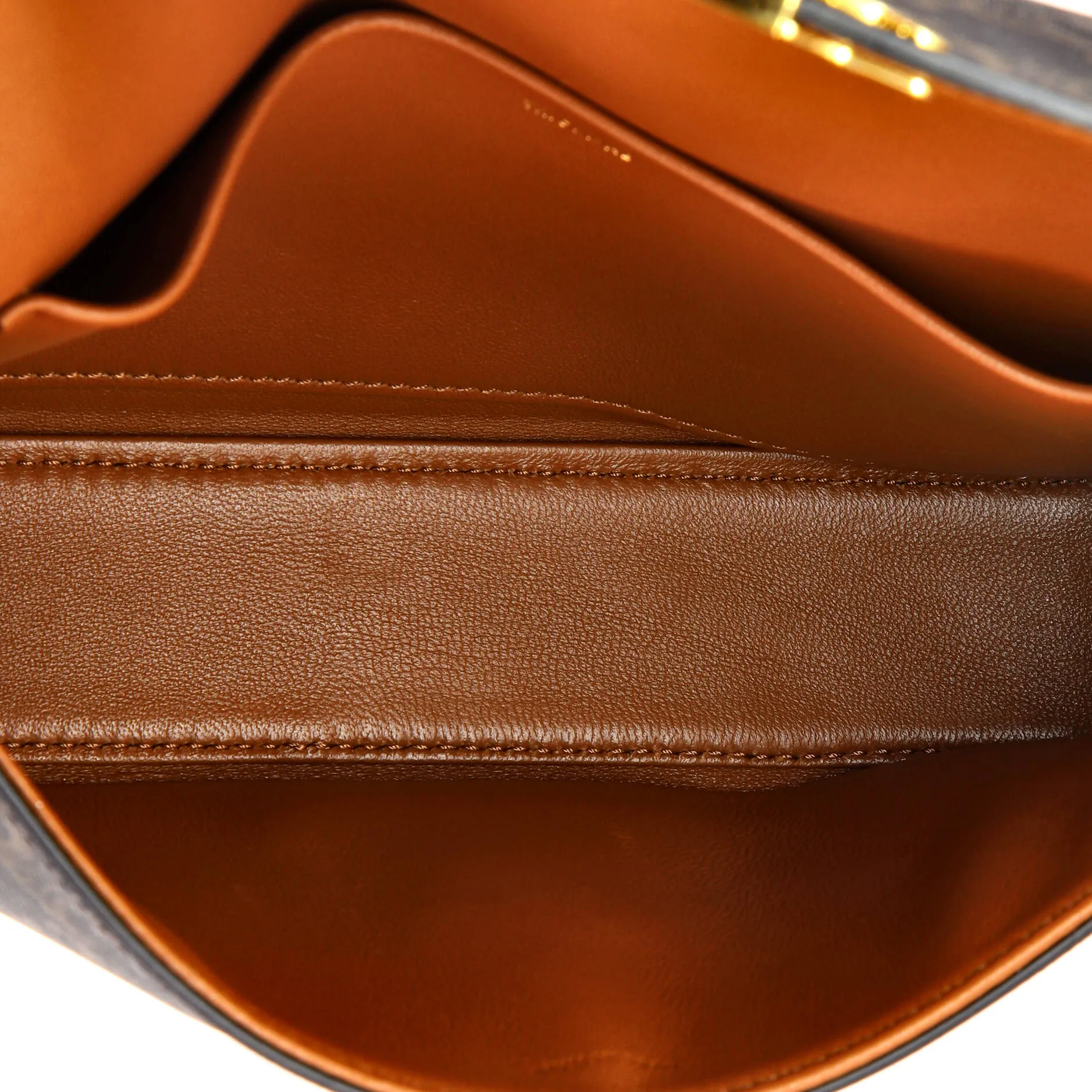 Triomphe East-West Shoulder Bag Triomphe Coated Canvas