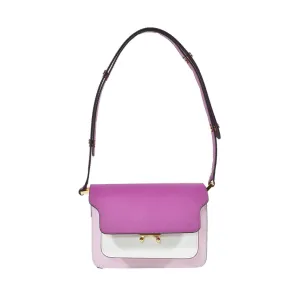 Trunk Shoulder Bag In Multicolor Leather
