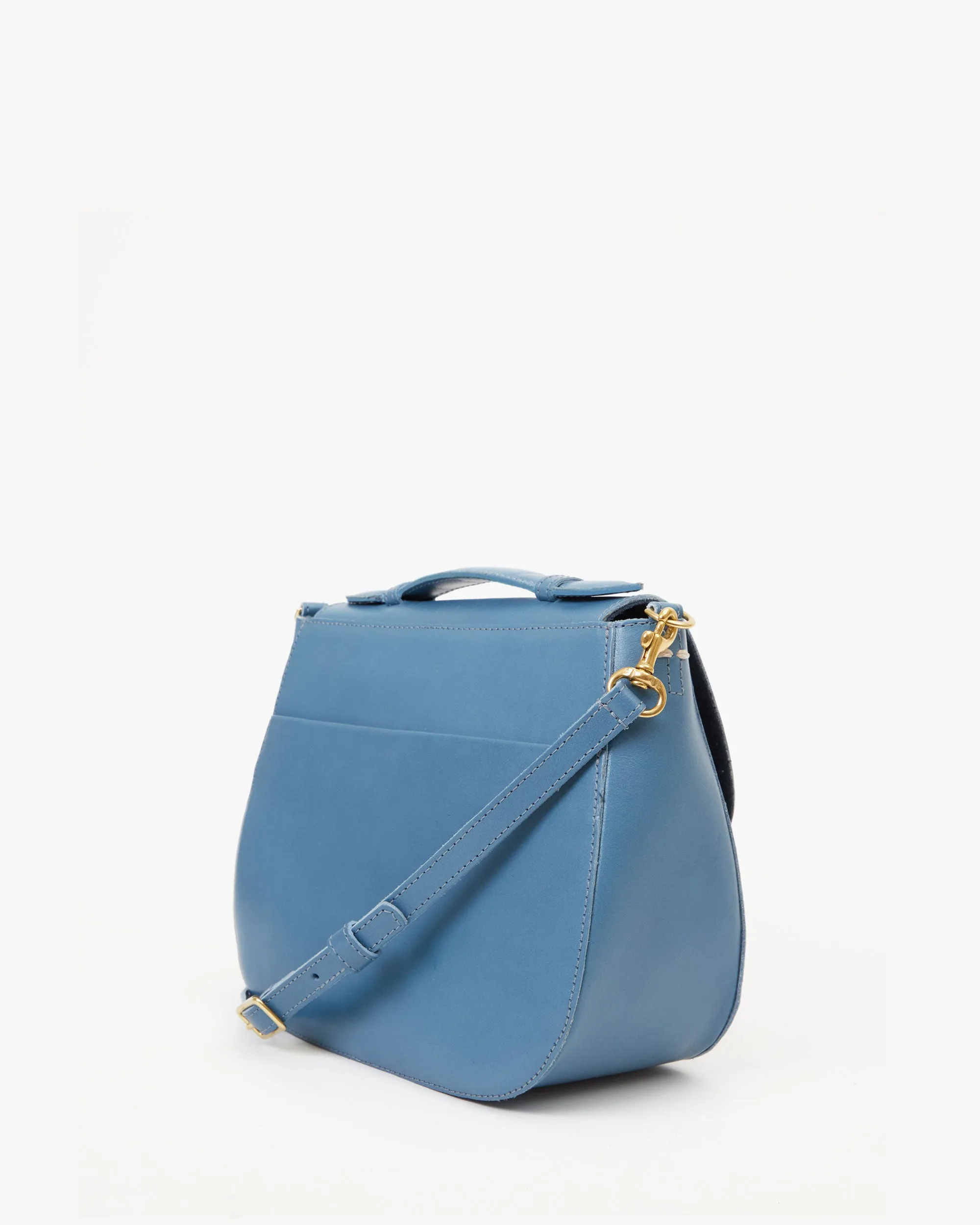 Turnlock Louis W/ Top Handle Handbags - Crossbody - Turnlock Louis Desert Blue