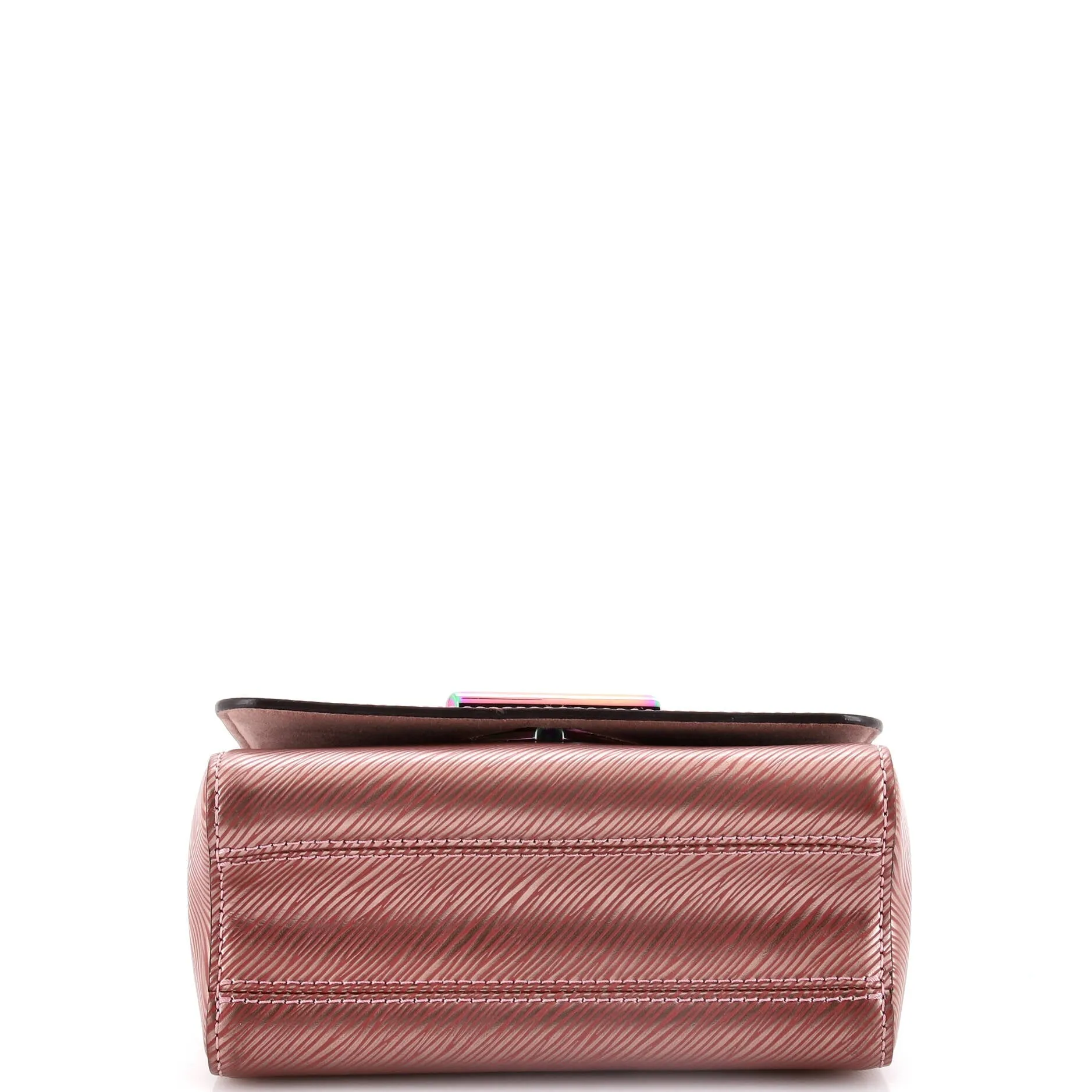 Twist Handbag Epi Leather with Iridescent Hardware PM