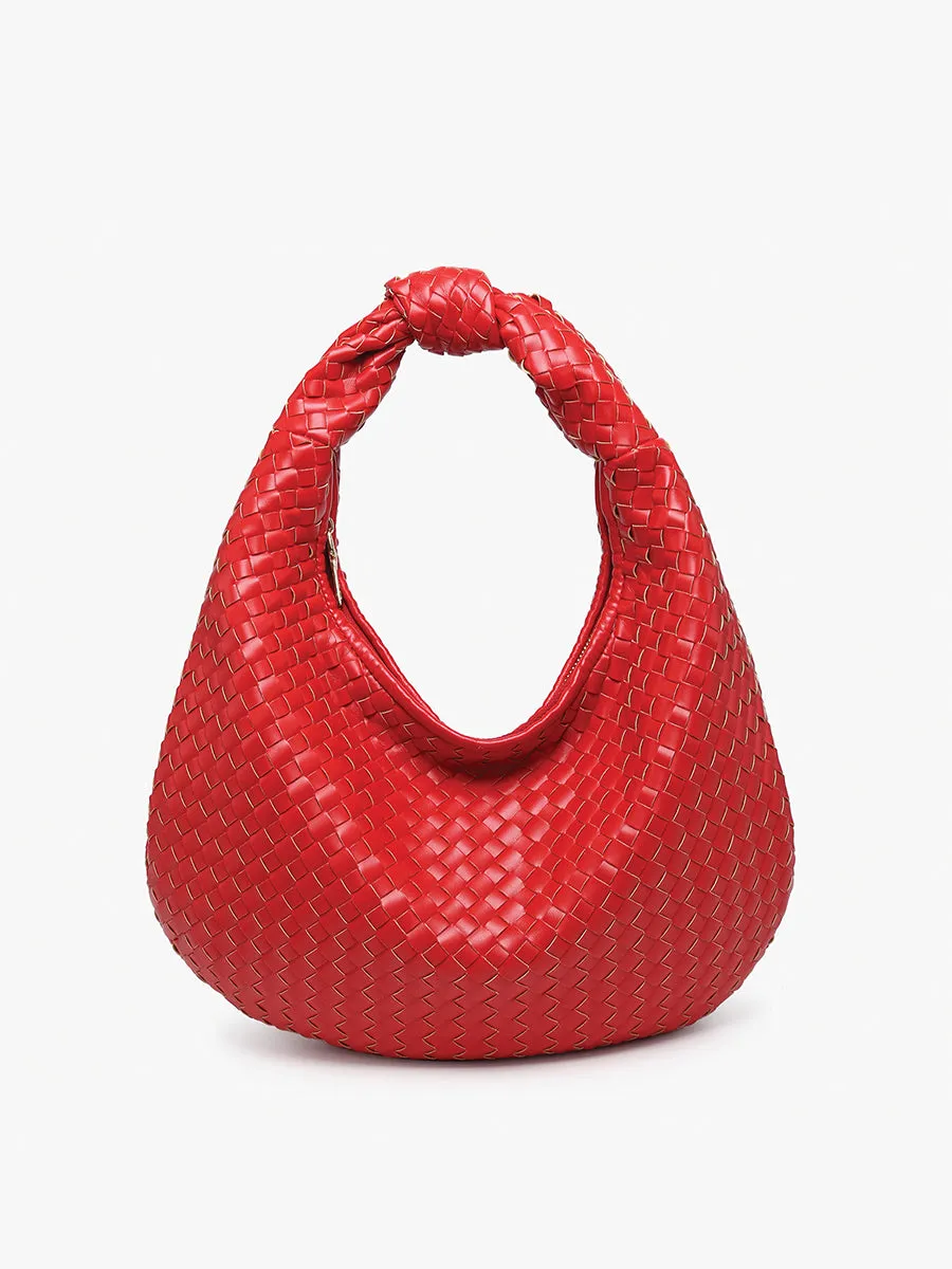Valentina Vegan Woven Hobo