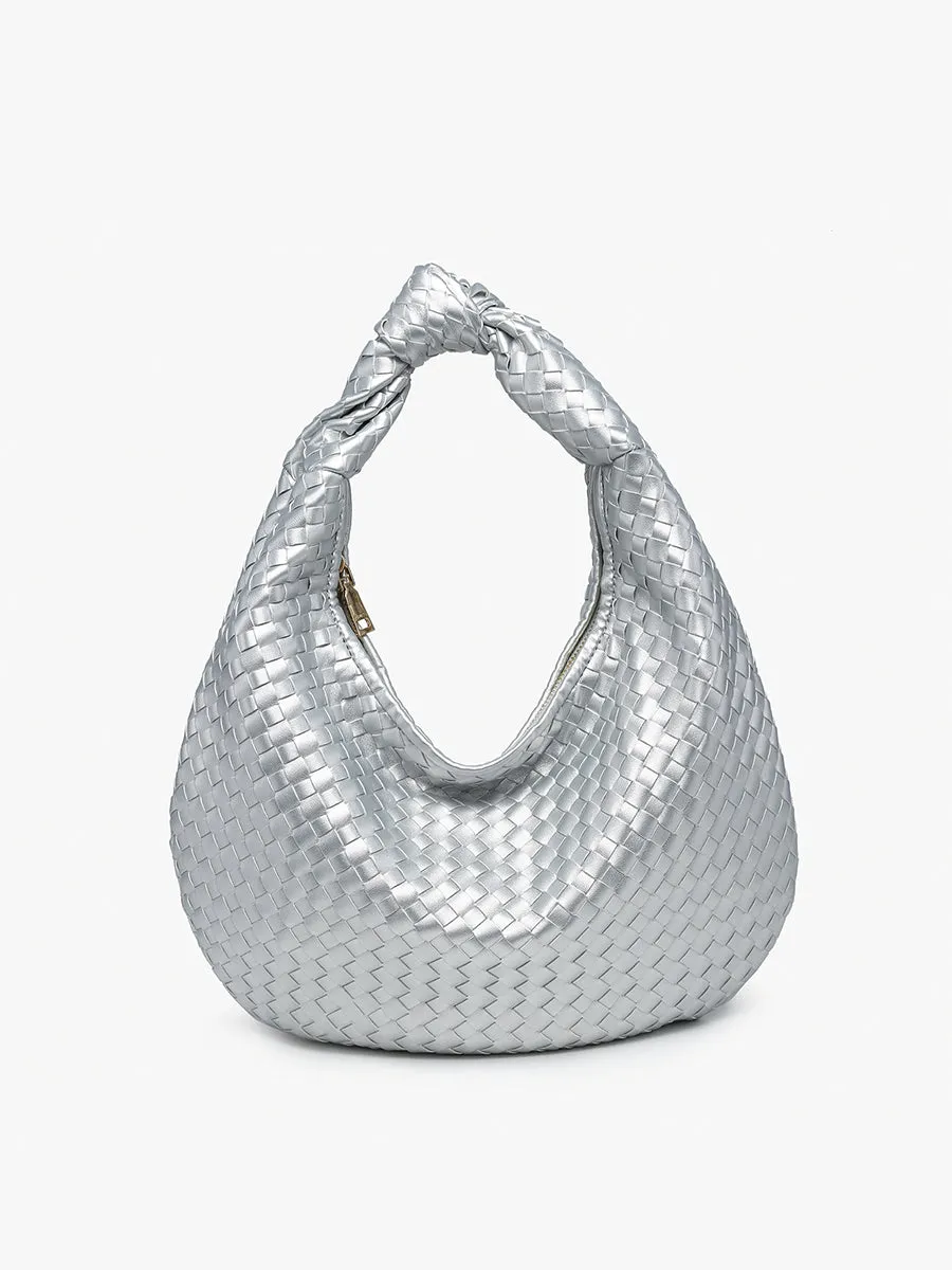 Valentina Vegan Woven Hobo