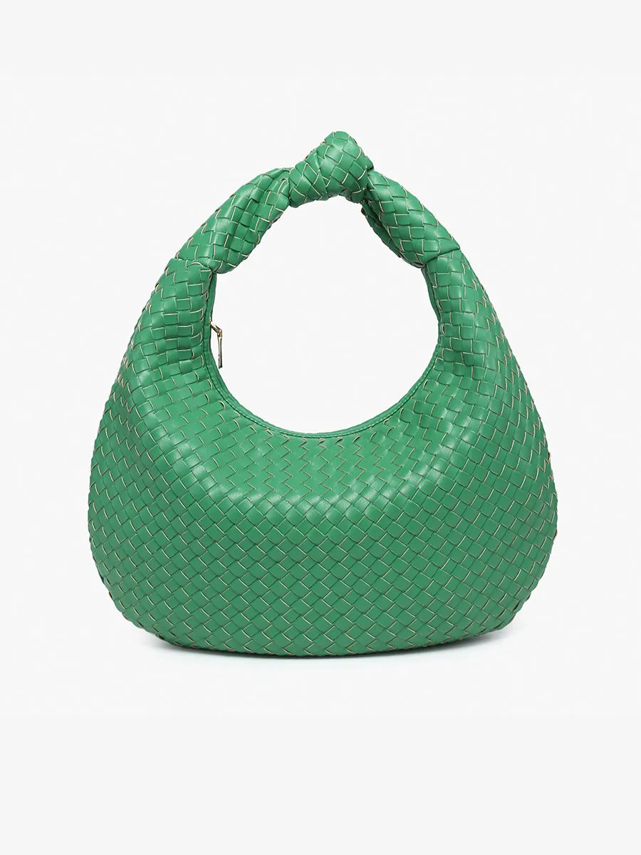 Valentina Vegan Woven Hobo