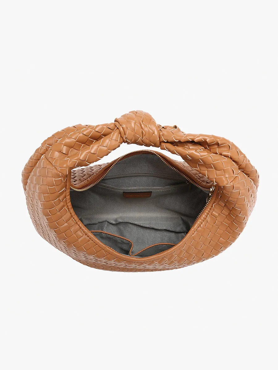 Valentina Vegan Woven Hobo