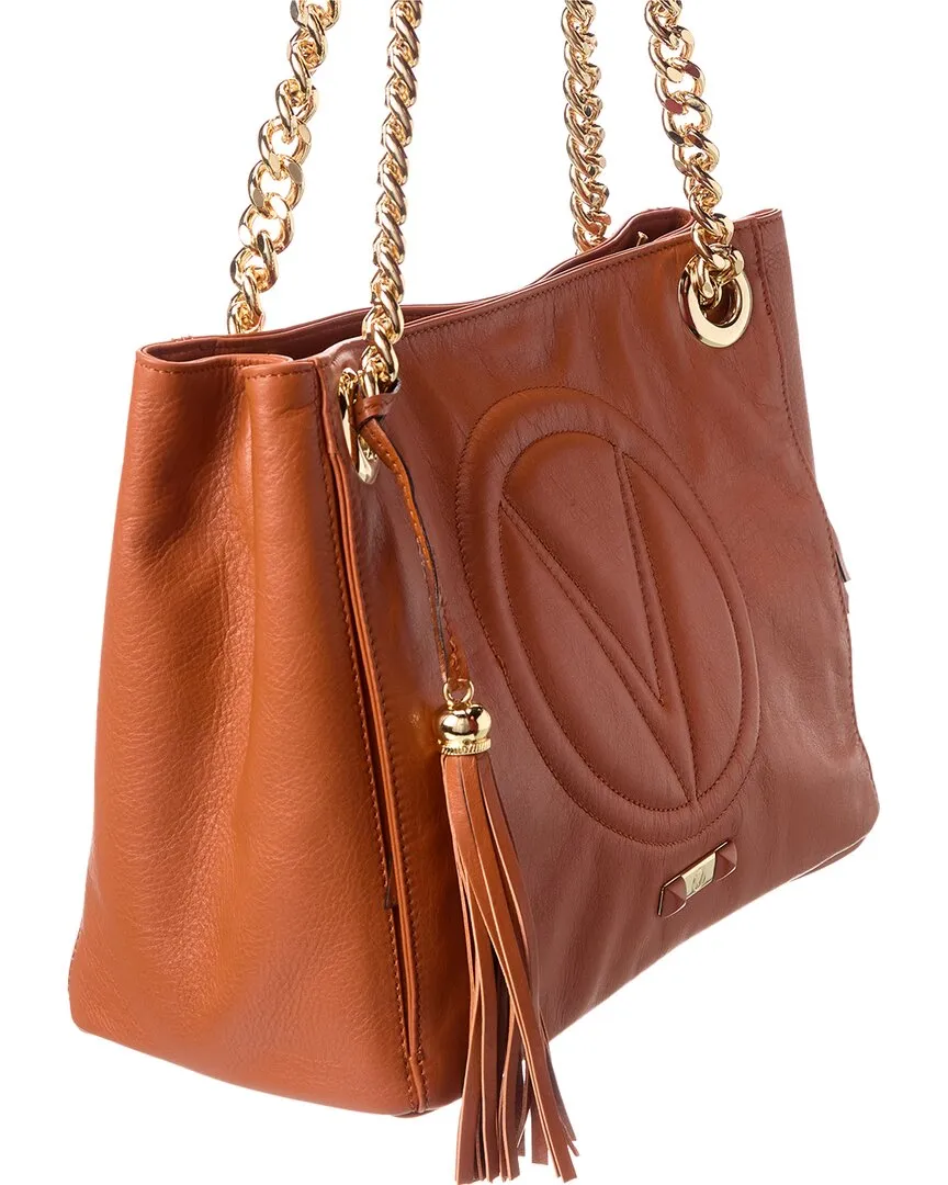 Valentino by Mario Valentino Luisa Signature Leather Shoulder Bag