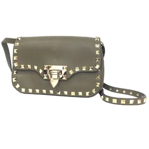 Valentino Garavani Leather Pochette Shoulder Bag (Pre-Owned)