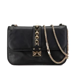 Valentino Leather Shoulder Bag (Pre-Owned)