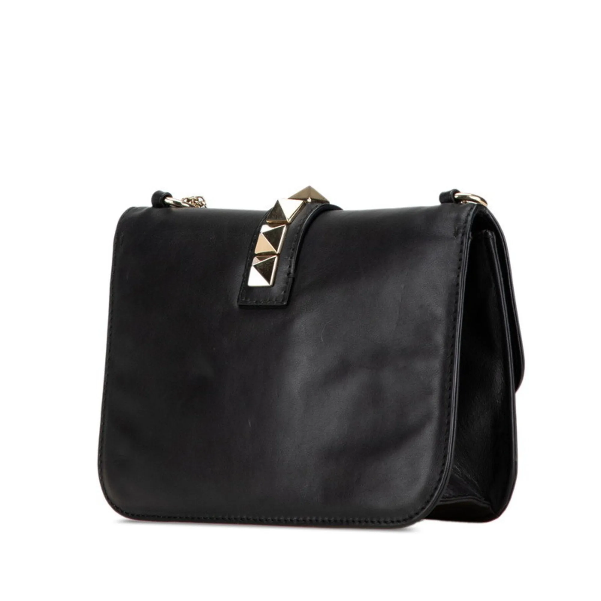 Valentino Leather Shoulder Bag (Pre-Owned)