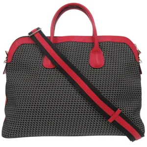 Valextra  Color Nylon Leather Shoulder Bag (Pre-Owned)
