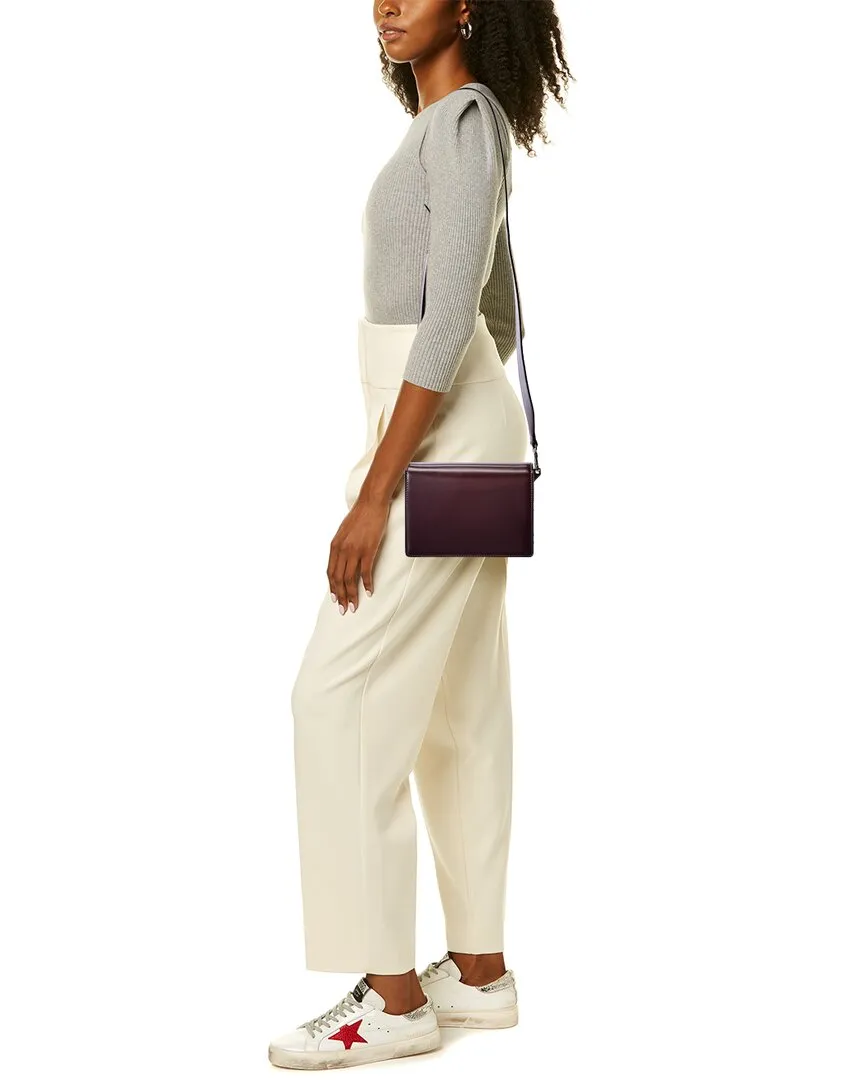 Valextra Swing Small Leather Shoulder Bag