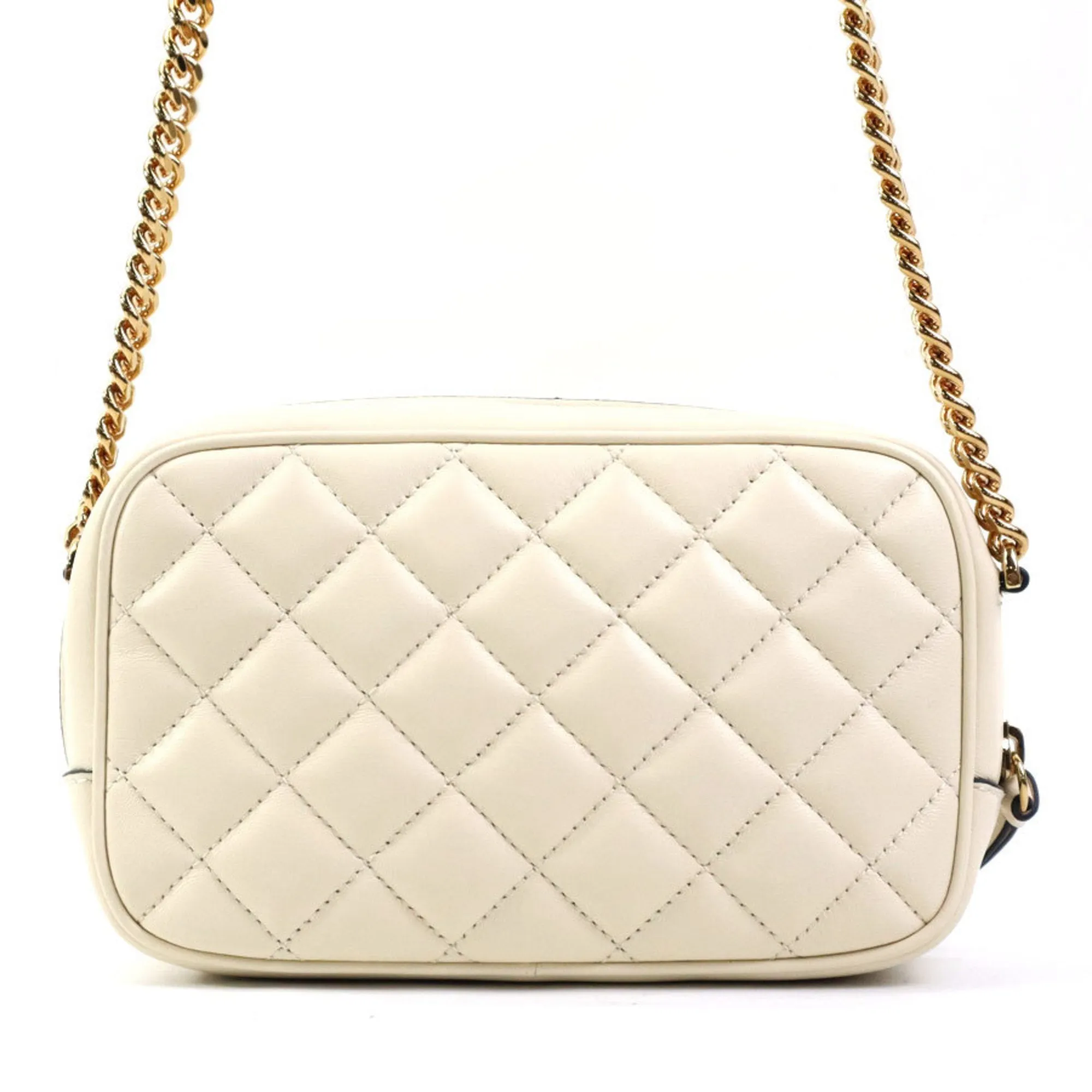 Versace  Leather Shoulder Bag (Pre-Owned)