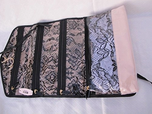 Victorias Secret Leopard Travel Beauty Cosmetics Toiletry Hanging Clutch Bag