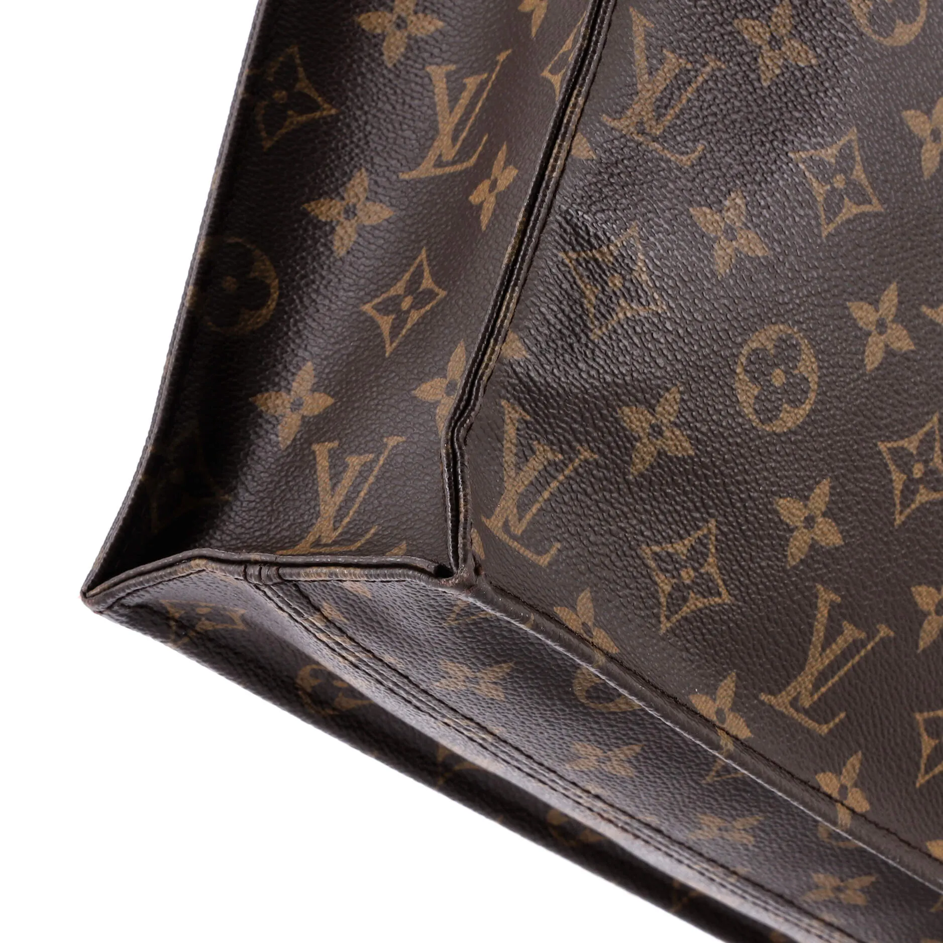 Vintage Sac Plat Bag Monogram Canvas