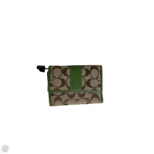 Wallet Designer By Coach, Size: Small