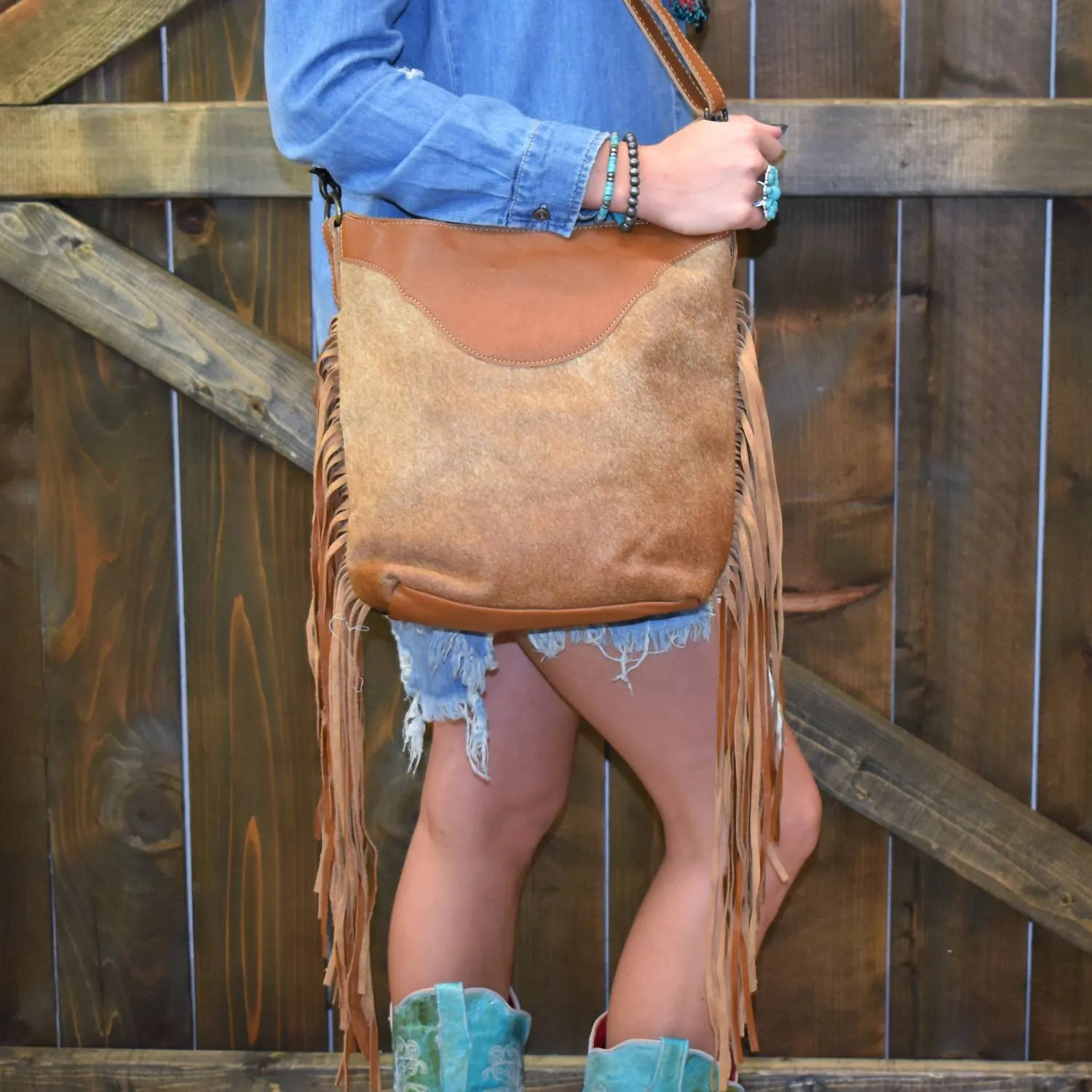 Women's Umber Hand Tooled Bag In Brown