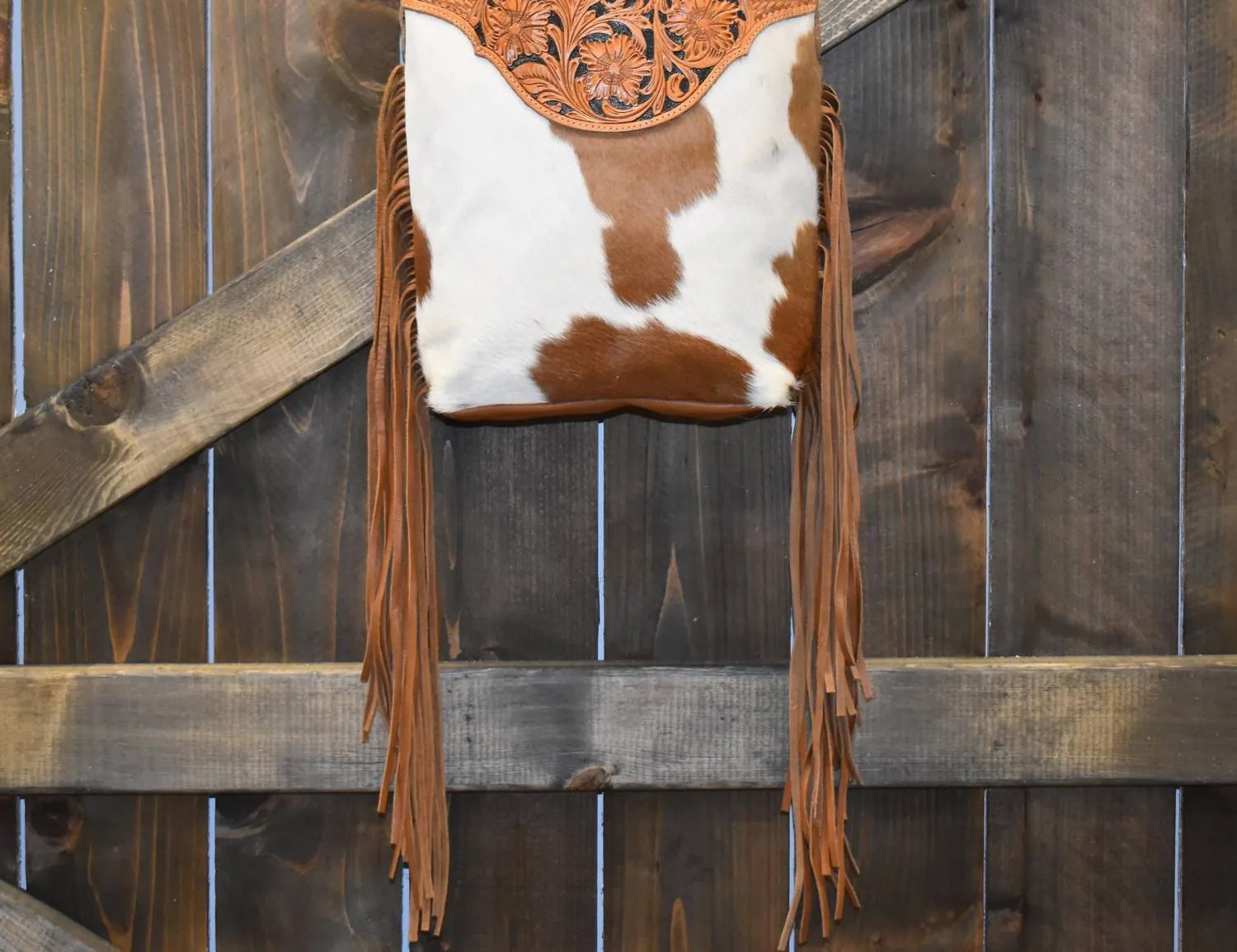 Women's Umber Hand Tooled Bag In Brown
